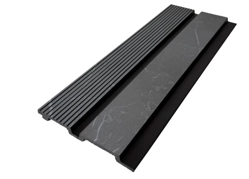 Tấm tường PS trang trí hiện đại với kết cấu rãnh 3D