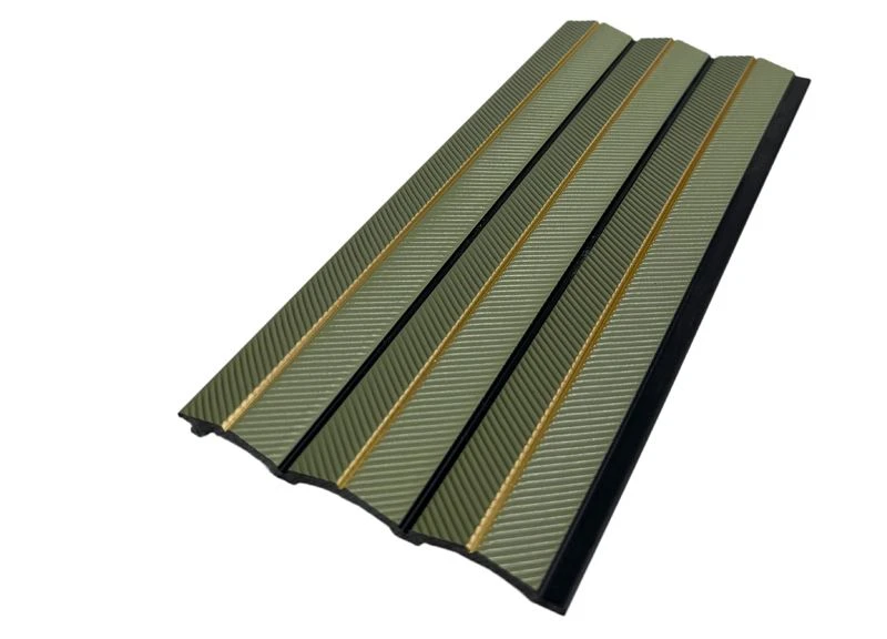 Tấm ốp tường trang trí Olive Gold Groove PS